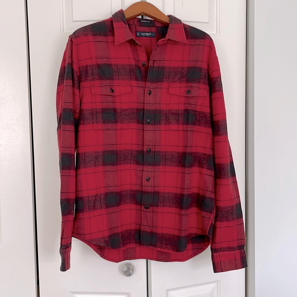 Lucky Brand Mens flannel